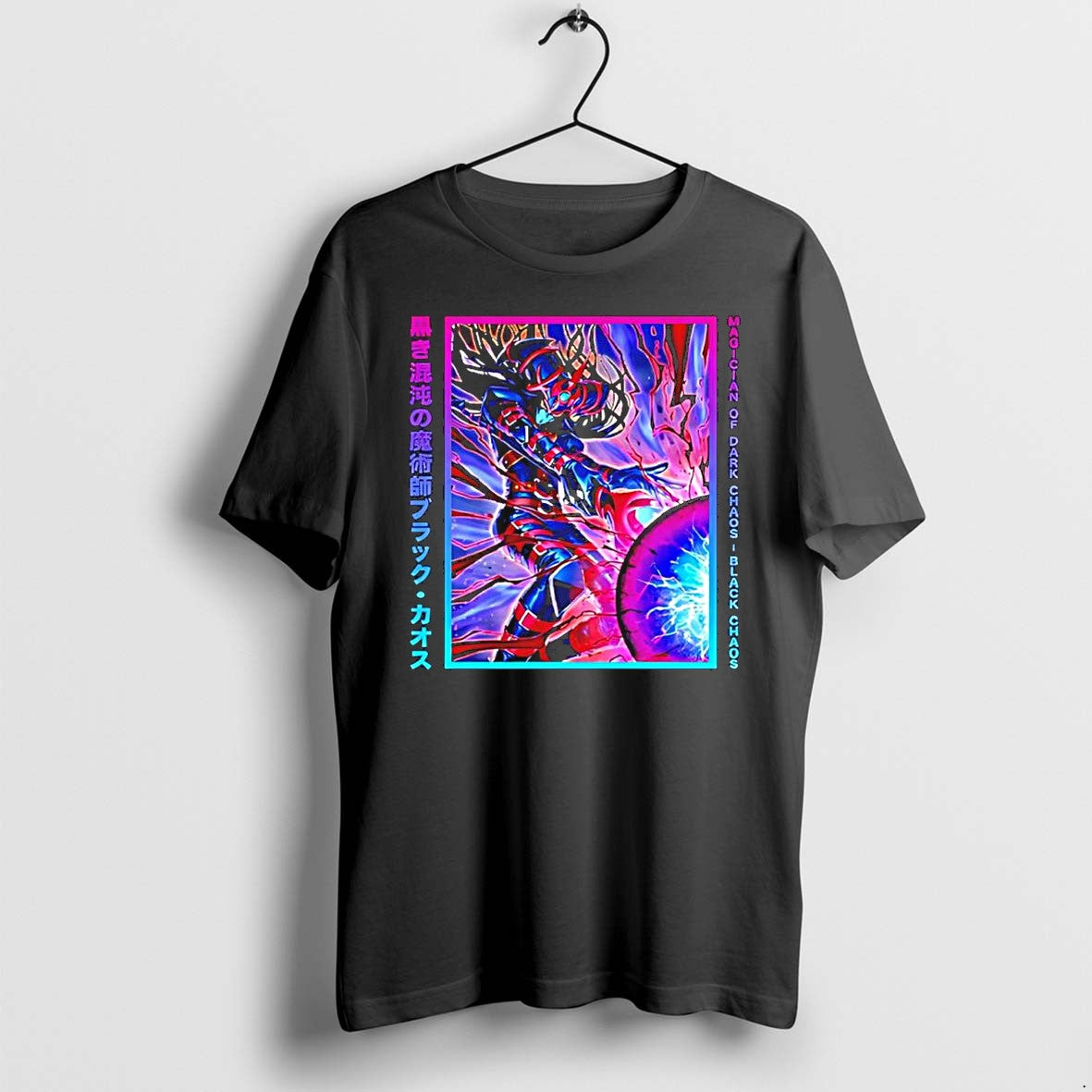 Magician Of Dark Chaos Black Chaos Vaporwave Anime Tshirts Sweater Hoodie Jpg