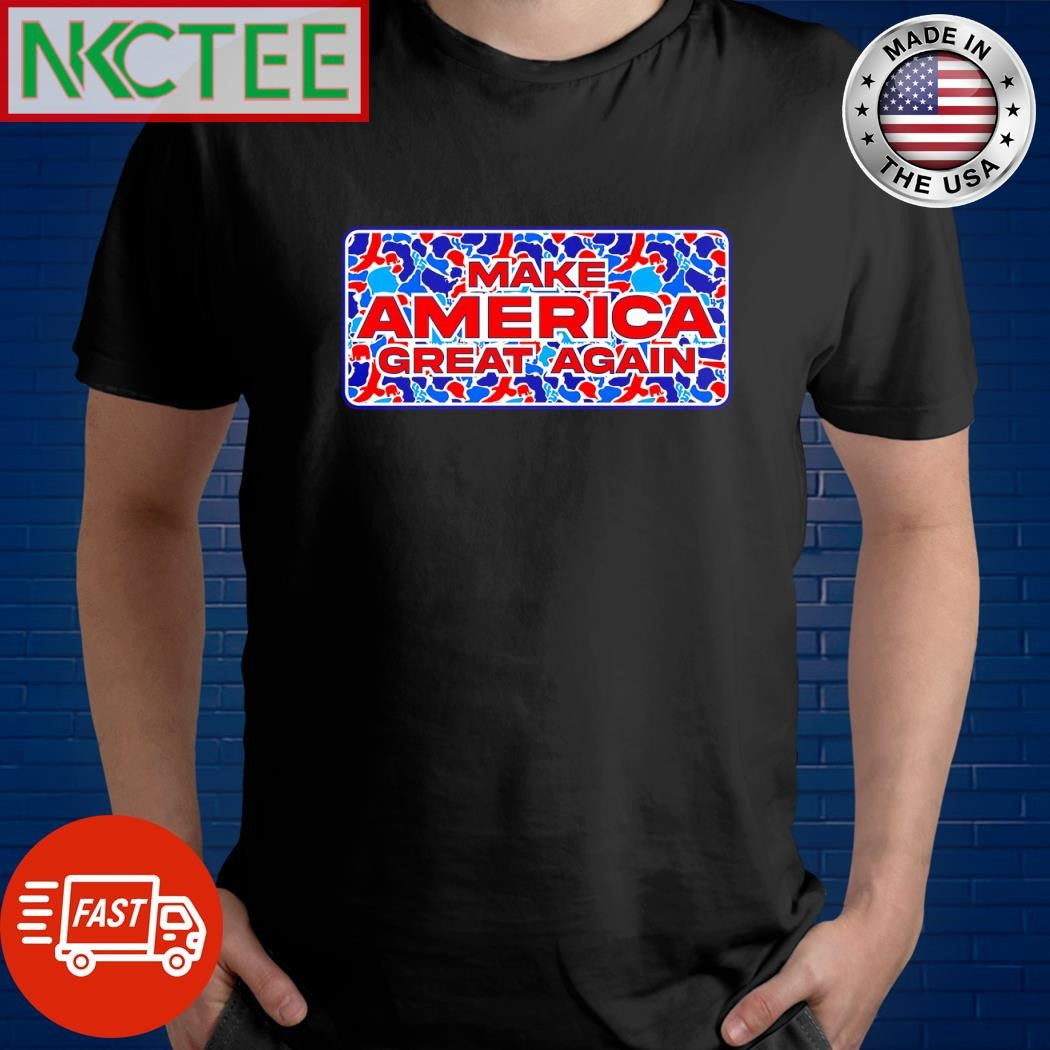 Make America Great Again MAGA camo shirt