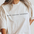 Make Heaven Crowded Shirt, Christian Tshirt, Religious Crewneck, Christian Gift for Women, Faith Clothing for Mom,...