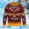 Make It Rein Ugly Christmas Sweater