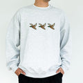 Mallard Ducks Sweatshirt, Duck Lovers Men Crewneck, Hunting Duck Lover Long Sleeved Pullover, Hunter Sweater, Gift For...