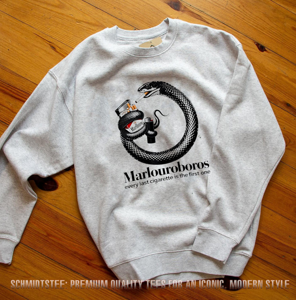Malrloiroboros every last cigarette is the first one shirt