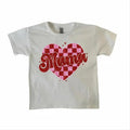 Mama Checkered Heart Baby Tee gift for mothers day, Mama tee Graphic Valentine Gifts, Gift For Her Hoodie, Sweatshirt