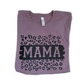 Mama Leopard t-shirt - Womenswear casual unisex T-shirt  - funny graphic tees 