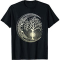 Mandala T-Shirt Tree of Life Tattoo Style Shirt T-Shirt Made in USA Hoodie, Sweatshirt | PureTeeCo.com