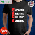 Manipulating America’s gullible assholes MAGA shirt