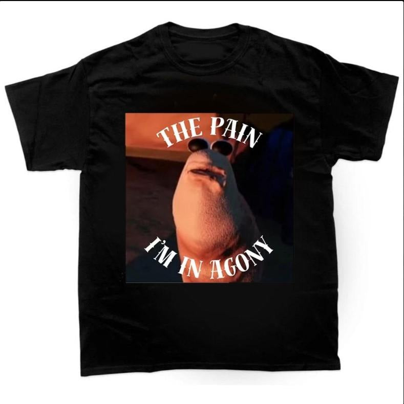 Marcus The Worm The Pain I'm In Agony Meme T-Shirt Funny Trendy Meme Menswear Hoodie, Sweatshirt | PureTeeCo.com