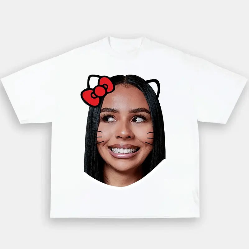Mariah Kitty Cute Tee, Trendy & Fashionable Graphic Print Hoodie, Sweatshirt | PureTeeCo.com