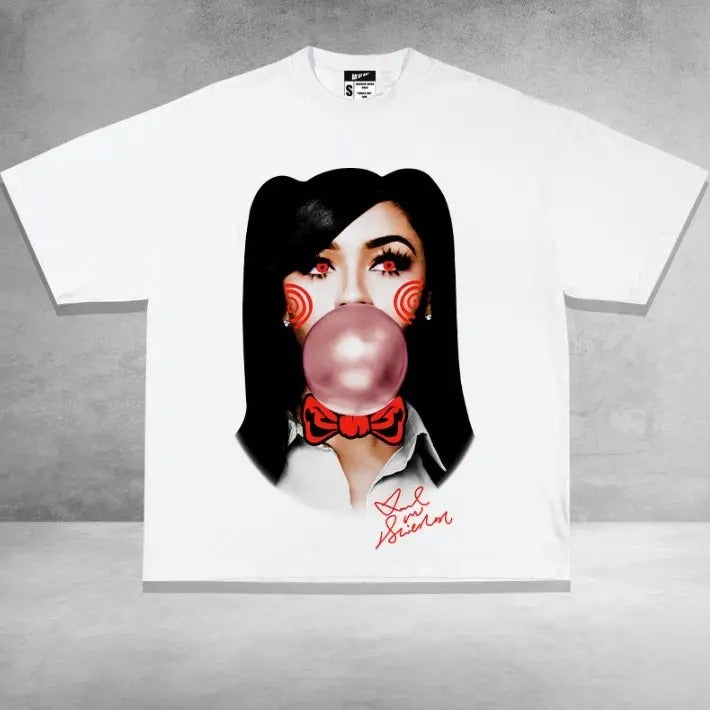 Mariahh TS Bumble Graphic Tee, Annabellee Halloween Shirt Hoodie, Sweatshirt | PureTeeCo.com