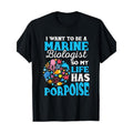 Marine Biology Shirt Future Marine Biology Gift says T-shirt -100% cotton Made in USA Hoodie, Sweatshirt | PureTeeCo.com