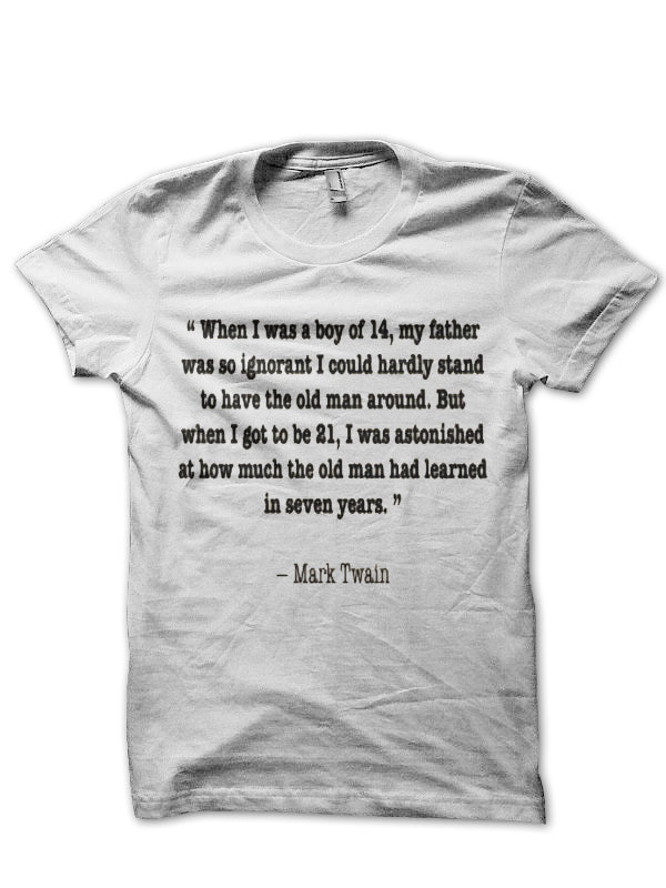 Mark Twain T-Shirt Hoodie, Sweatshirt | PureTeeCo.com