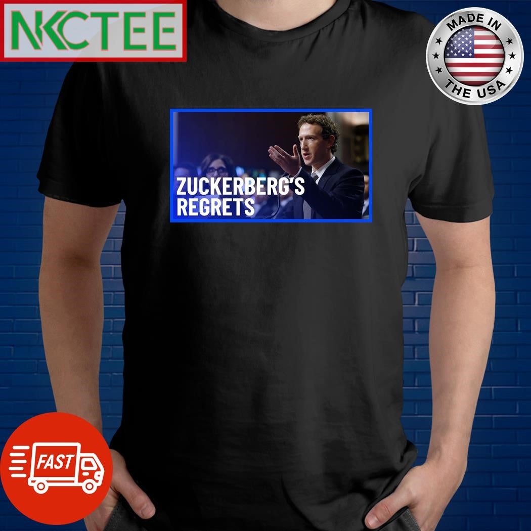 Mark Zuckerberg Regrets shirt