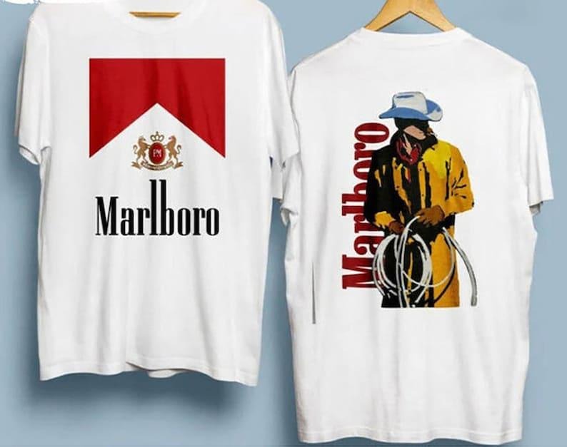 Marlboro Cowboy Wild West Shirt, Country Music, gift for boyfriend  T-shirt, sweater and Hoodie 2 sides Sweatshirt