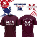 Maroon Tigers Morehouse College Make It A Day On MLK Day 2026  Two Sided Shirt