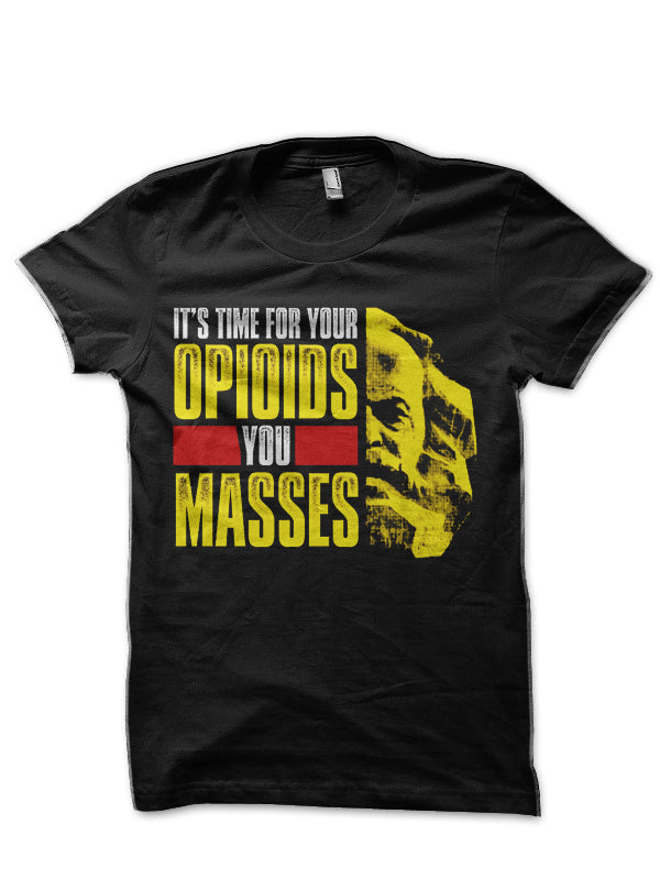 Karl Marx Opioids For The Masses Fun Marxist Socialist Communist Gift Shirt for Philosophers Leftists and Revolutionaries...