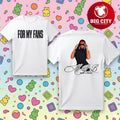 Mary J Blige Fans Photo Two Sided Shirt