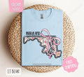 Maryland Gildan T-shirt, Cute Maryland State Shirt, Maryland Floral Bow Tee Hoodie, Sweatshirt | PureTeeCo.com