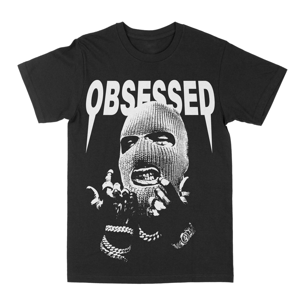 Obsessed "Masked Up" Graphic Tee Hoodie, Sweatshirt | PureTeeCo.com (Image 1)