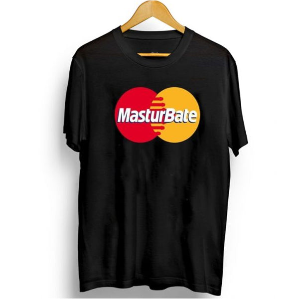 Masturbate Mastercard T-Shirt Hoodie, Sweatshirt | PureTeeCo.com