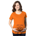 Maternity I Ate A Seed T Shirt Halloween Jack O Lantern Pumpkin Pregnancy Tee Funny Graphic Maternity Tee Cute Pregnancy...