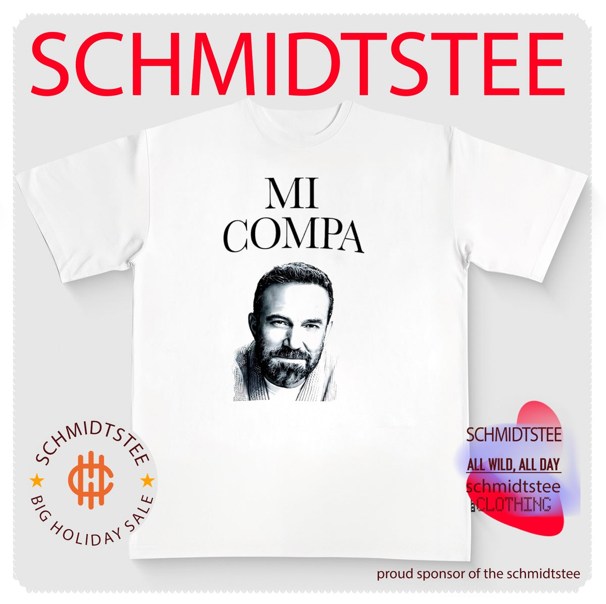 Matt Damon Mi Compa 2026 couple shirt