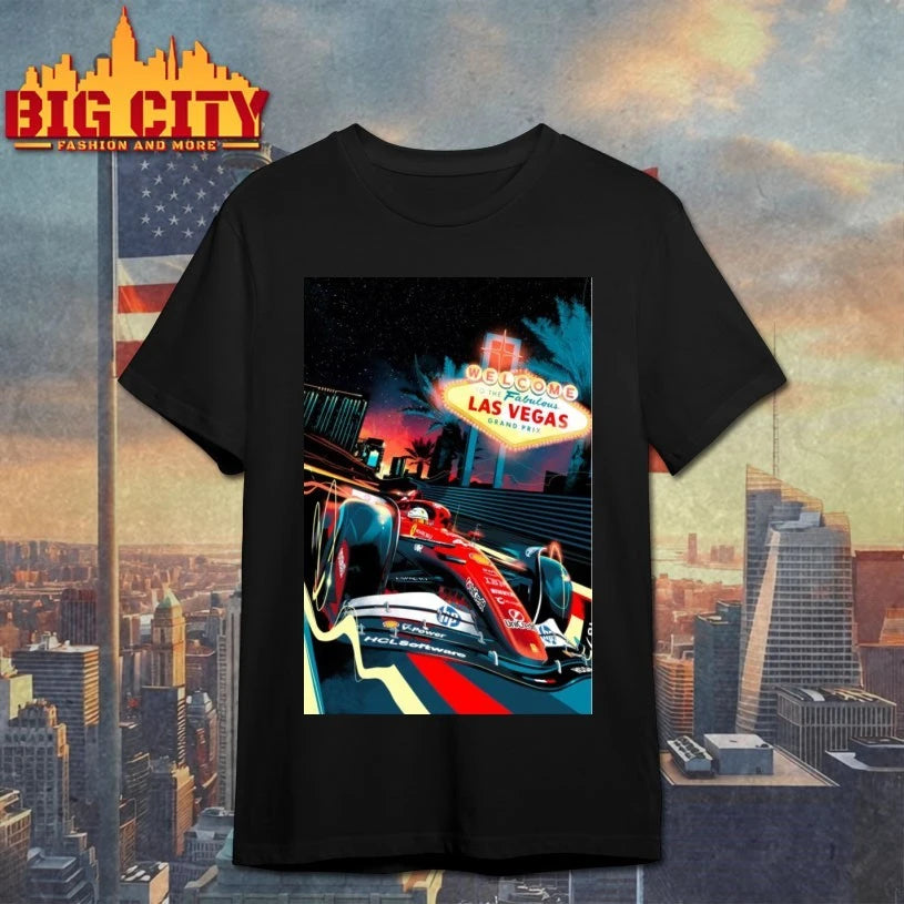 Matt Taylor Scuderia Ferrari HP Las Vegas Grand Prix 2025 Poster shirt