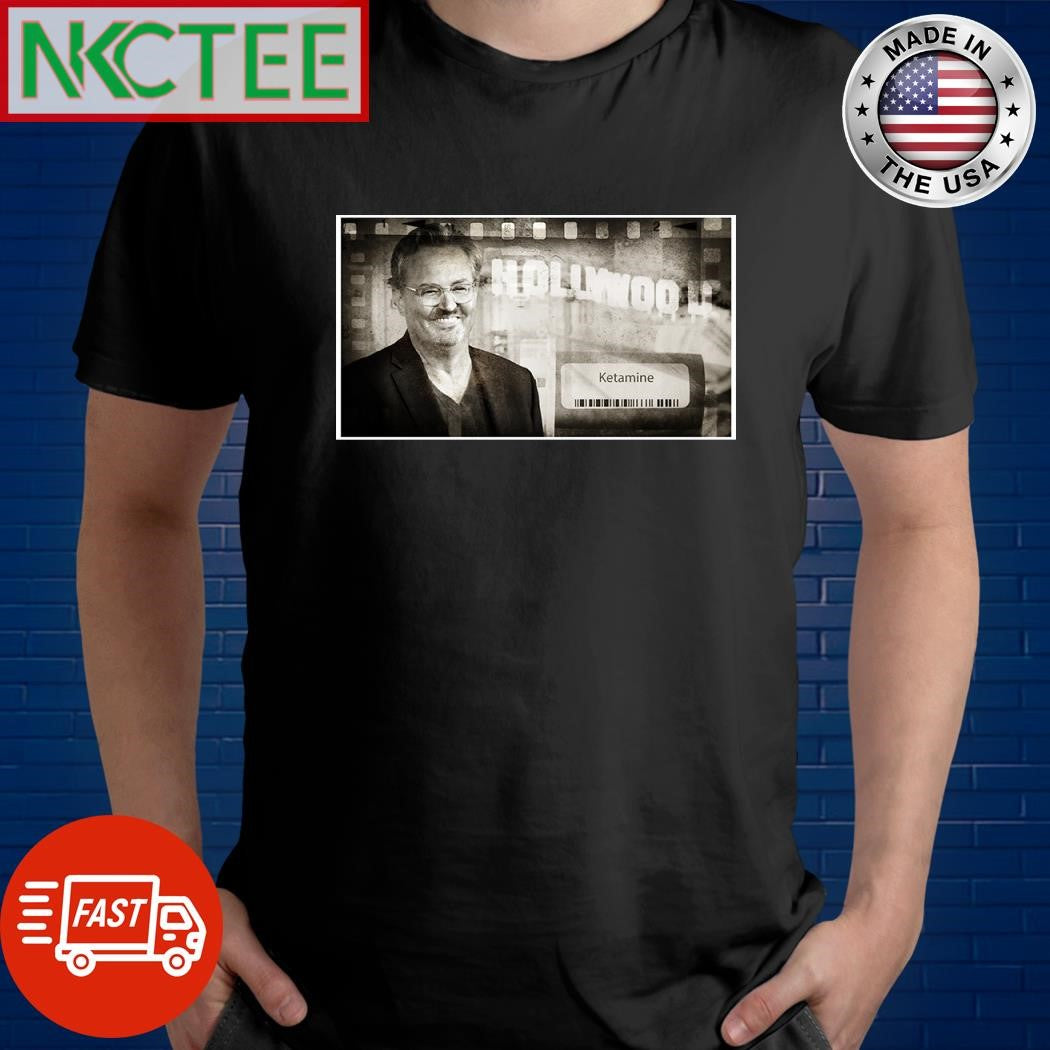Matthew Perry’s Ketamine Death and Hollywood’s New Drug Habit shirt