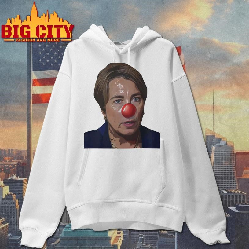Maura Healey Cartoon Clown Nose Shirt