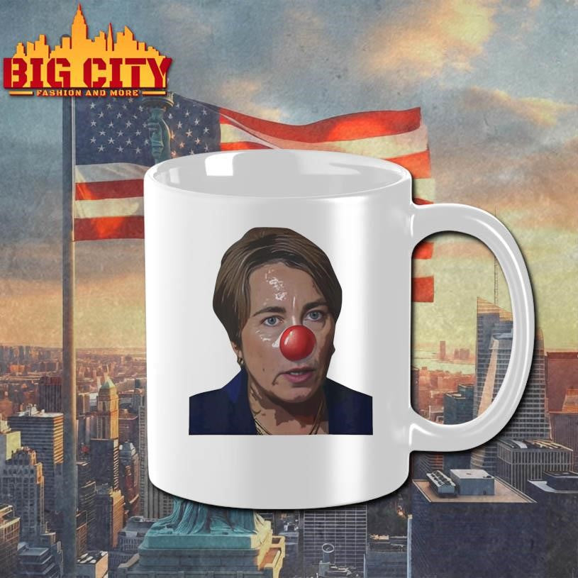 Maura Healey Cartoon Clown Nose Shirt