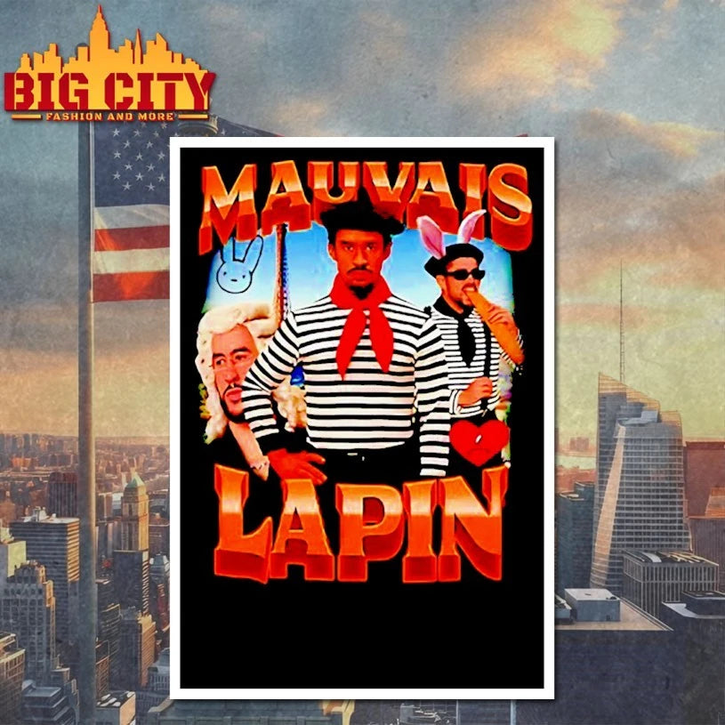 Mauvais Lapin Bad Bunny Graphic shirt