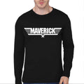 Maverick Full Sleeve T-Shirt Hoodie, Sweatshirt | PureTeeCo.com