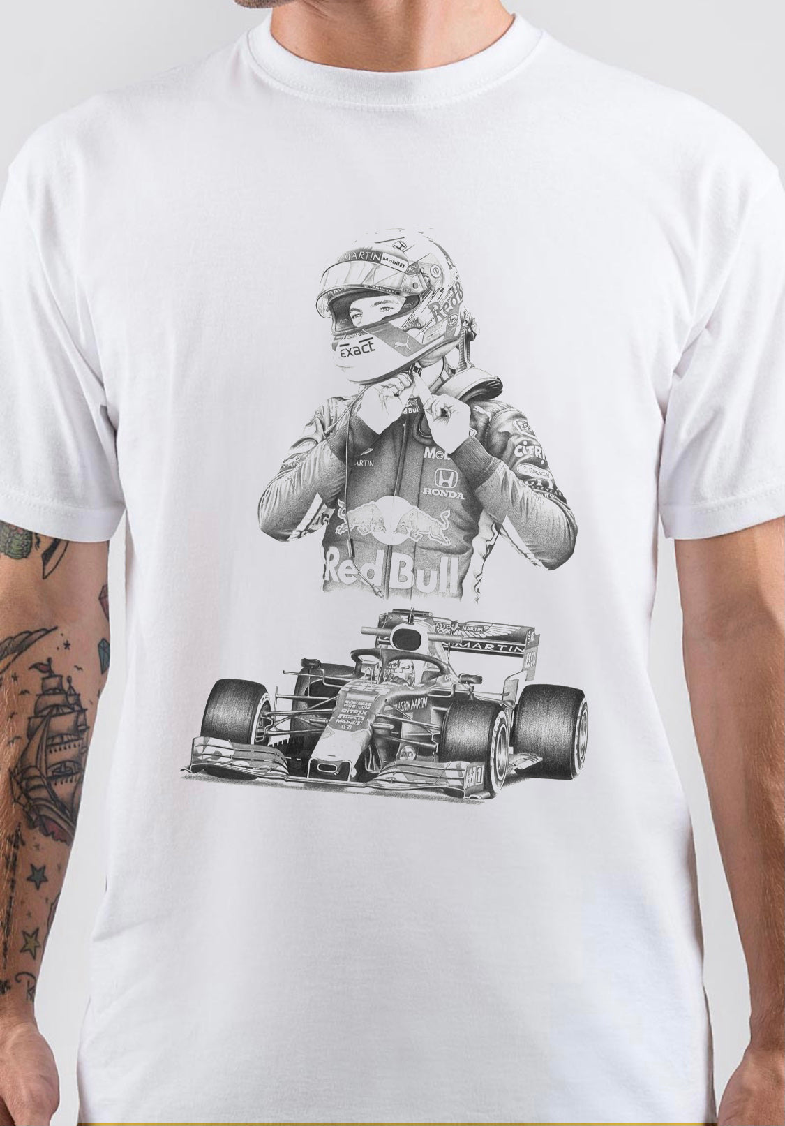 Max Verstappen Art T-Shirt Style002 Hoodie, Sweatshirt | PureTeeCo.com