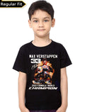 Max Verstappen Kids T-Shirt Hoodie, Sweatshirt | PureTeeCo.com