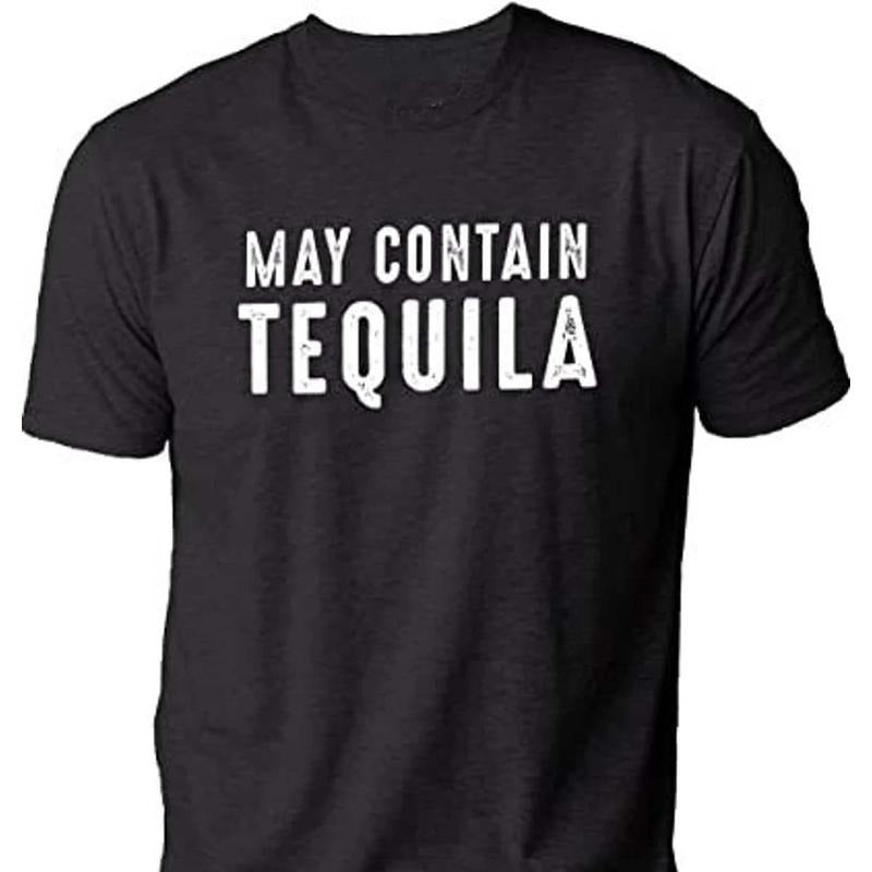 May Contain Tequila Shirt Fathers Day Gift Sarcastic Humor Party Husband Wife Graphic Tee Hoodie, Sweatshirt | PureTeeCo.com