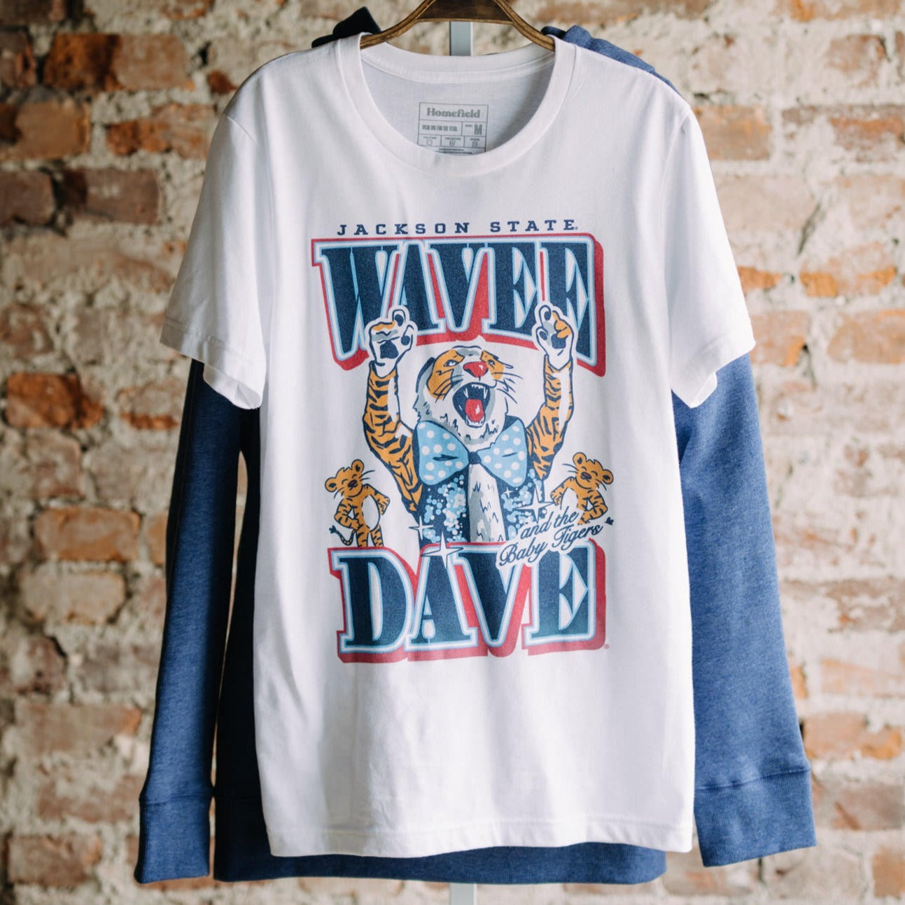 Jackson State Wavee Dave Tee Style001 Hoodie, Sweatshirt | PureTeeCo.com (Image 2)