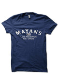 Mayans MC White Slogan Back And Front Print Half Sleeve T-Shirt Hoodie, Sweatshirt | PureTeeCo.com