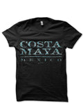 Costa Maya Half Sleeve T-Shirt Hoodie, Sweatshirt | PureTeeCo.com