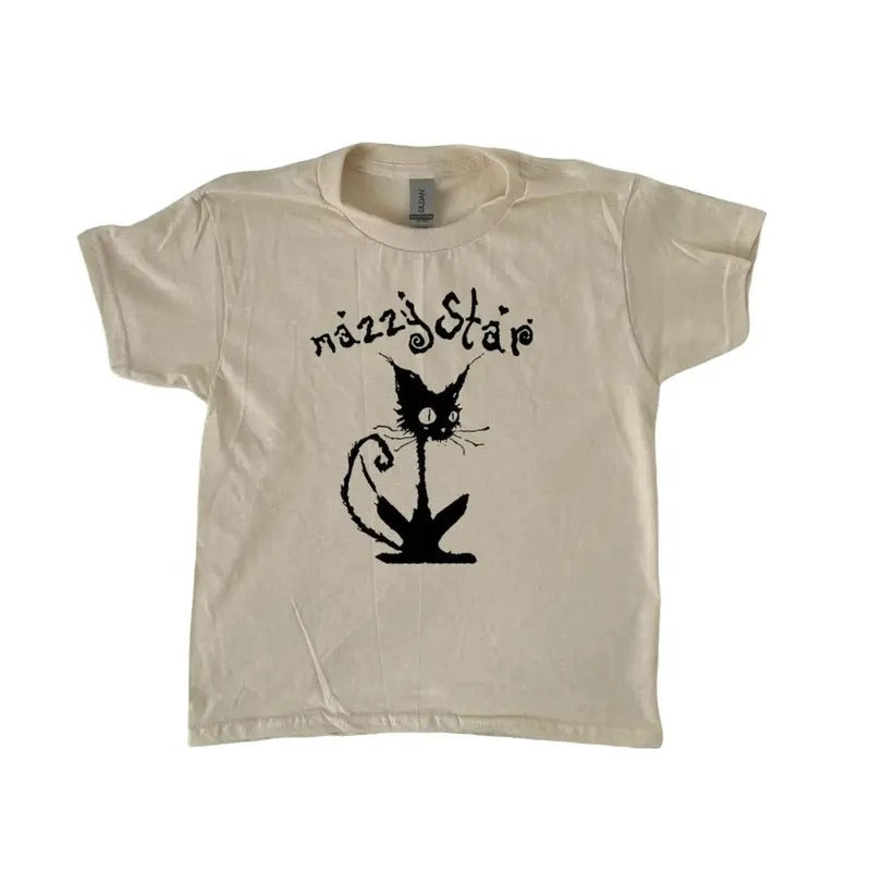 Mazzy Star Baby Tee, rock band, y2k clothing, Pinterest ,vintage Classic Cotton Graphic Tee Hoodie, Sweatshirt