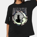 Mazzy Star Moon and Cat Tee, 90s Alt Rock, Hope Sandoval, Unisex Tee, Band Tee Hoodie, Sweatshirt | PureTeeCo.com