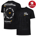McLaren F1 Team 2025 Constructors’ Championship Road Map Two Sided Shirt