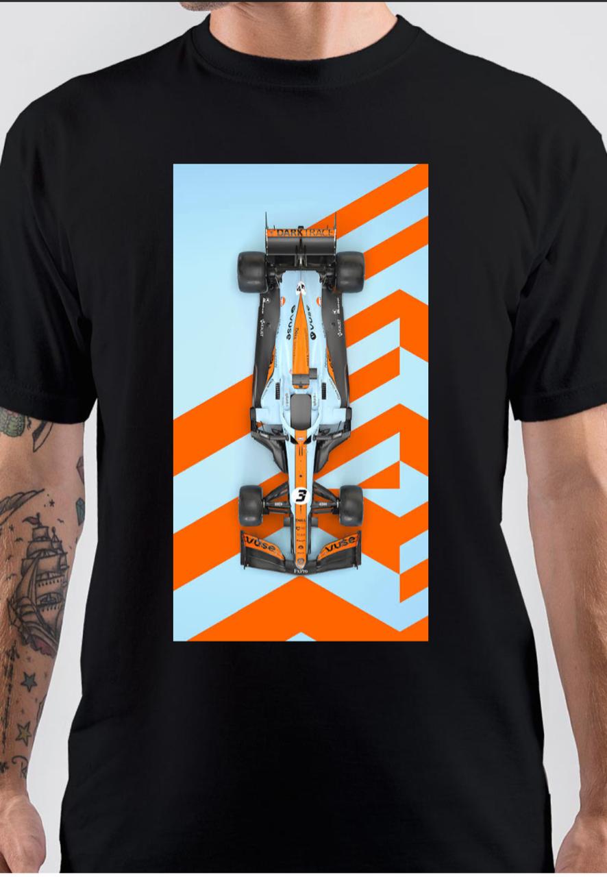 McLaren Gulf Black T-Shirt Hoodie, Sweatshirt | PureTeeCo.com