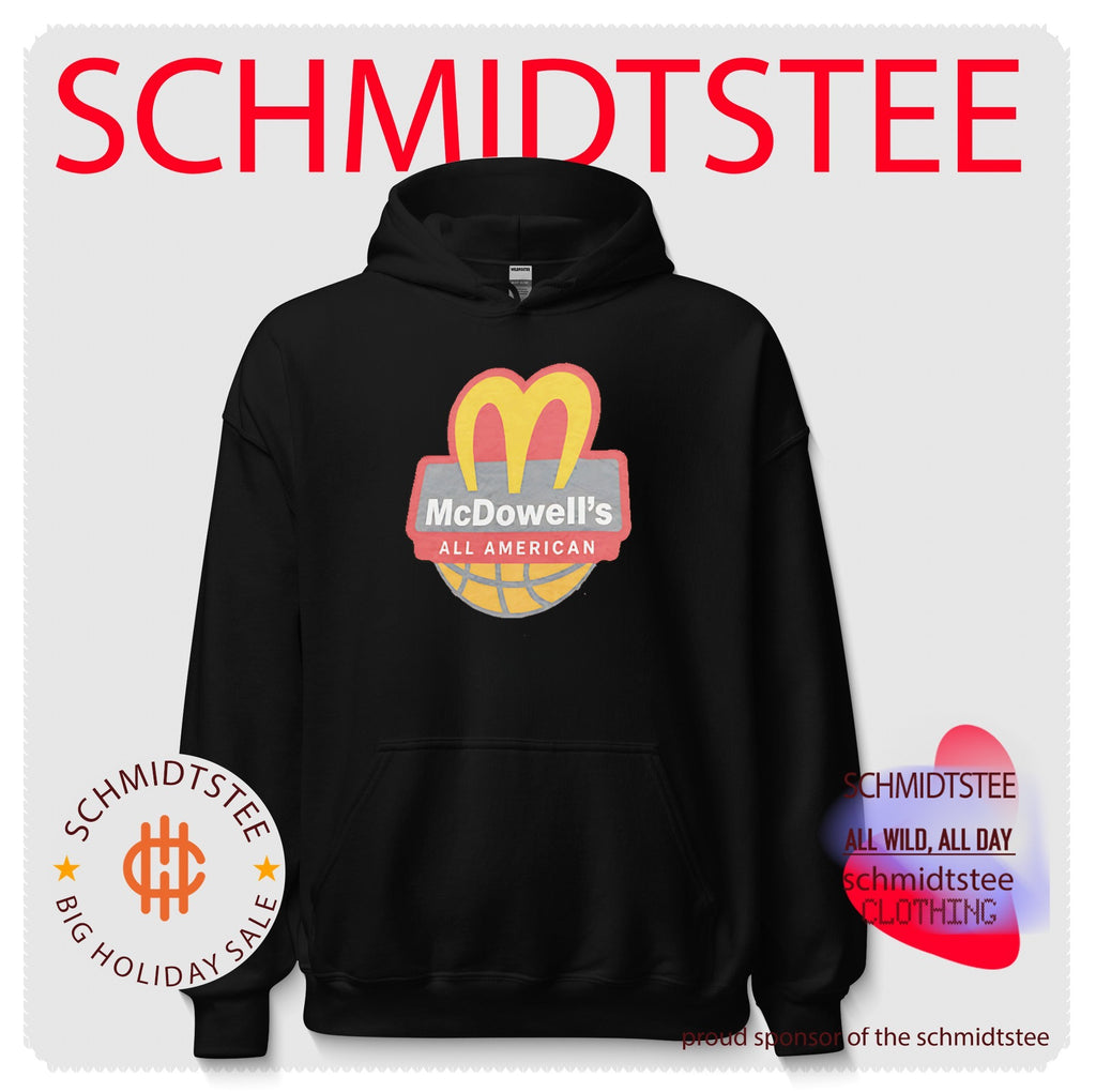 Mcdowell’s All American Basketball Food Parody shirt