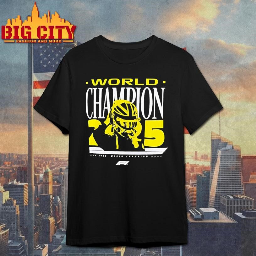 Mclaren Lando 2025 Formula 1 World Champion Shirt