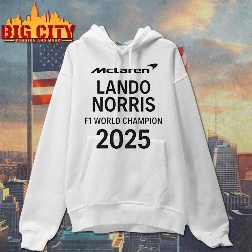 Mclaren Lando Norris F1 World Champion 2025 Shirt