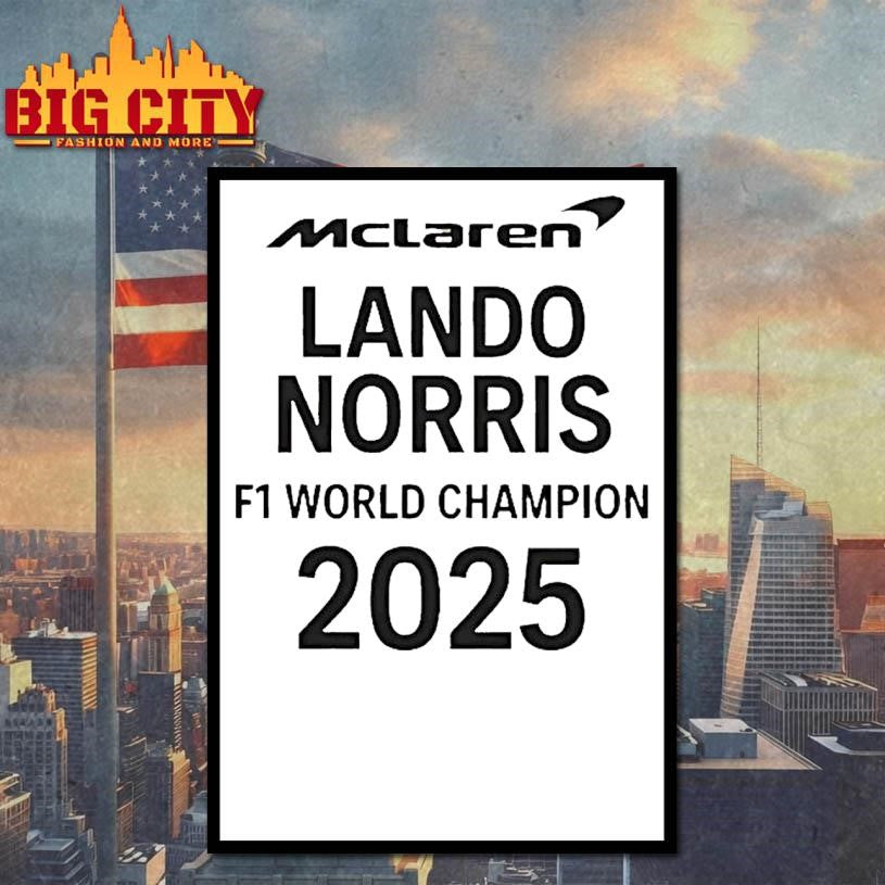 Mclaren Lando Norris F1 World Champion 2025 Shirt