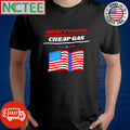 Mean Tweets, Cheap Gas 2024 Trump Flag of the United States shirt