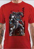 Mechagodzilla Red T-Shirt Hoodie, Sweatshirt | PureTeeCo.com
