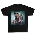 Medium Real Hasta La Muerte Tee - Men's Streetwear Top with Tropical Prints and Crewneck Hoodie, Sweatshirt | PureTeeCo.com