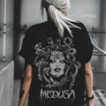 Medusa Graphic Tee, Casual Style Women'S Oversized T-Shirt Hoodie, Sweatshirt | PureTeeCo.com