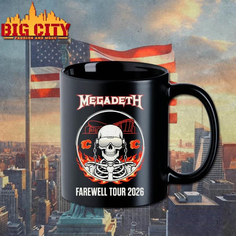 Megadeth Farewell Tour 2026 Event Shirt